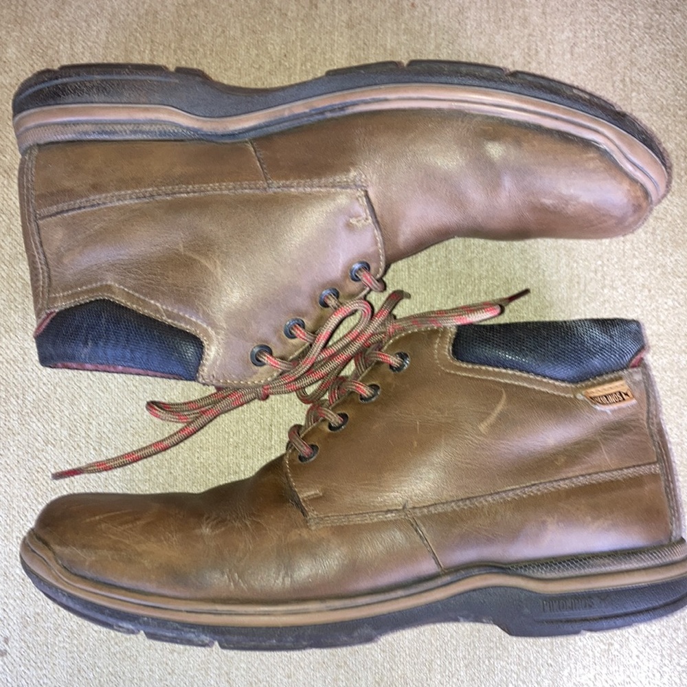 PIKOLINOS Toledo Mens Leather Ankle Boots Size EU 41/US 7.5-8